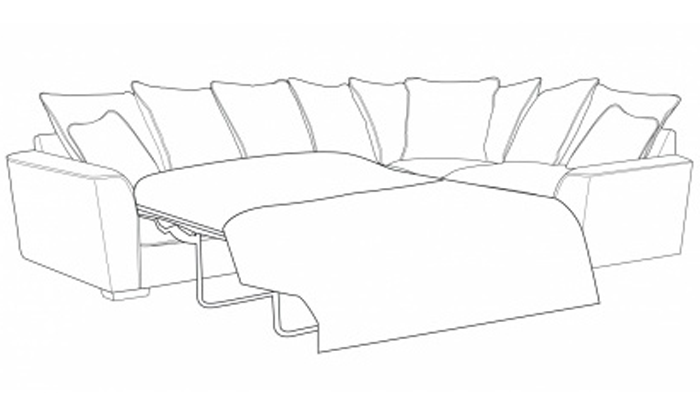 2 Corner 1 With Sofa Bed